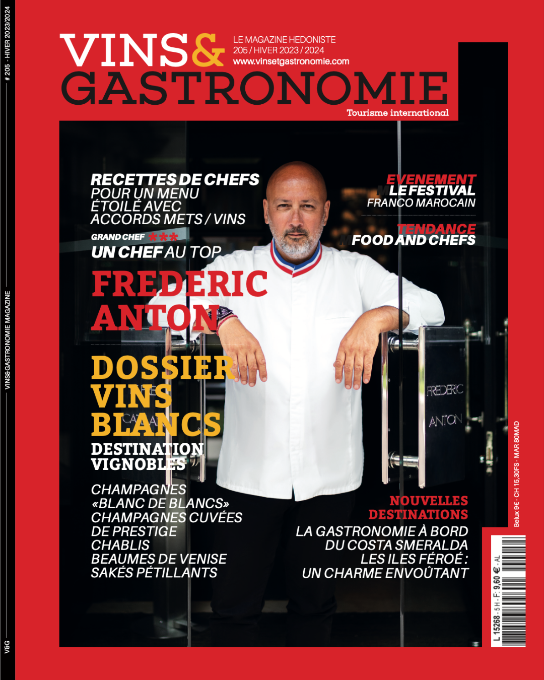 Les chefs du Caffé César dans Vins et Gastronomie #205